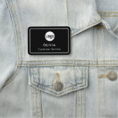 Aangepaste werknemer Logo, Naamplaatje (In situ)