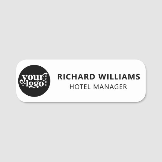 Aangepaste werknemer Magnetische of veiligheid Pin Naamplaatje