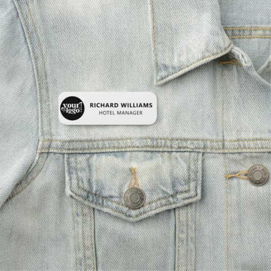 Aangepaste werknemer Magnetische of veiligheid Pin Naamplaatje (In situ)