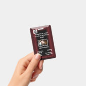 Aangepaste werknemersidentiteitskaart | Foto: logo Badge (Handheld)