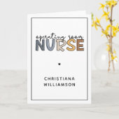 Aangepaste werkruimte voor verpleegkundigen of ver kaart (Gele Bloem)