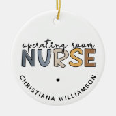 Aangepaste werkruimte voor verpleegkundigen of ver keramisch ornament (Voorkant)