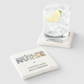 Aangepaste werkruimte voor verpleegkundigen of ver stenen onderzetter (Zijkant)