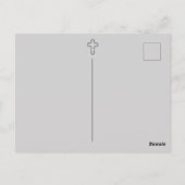 Aangepaste werkwoorden 3:5-6 Bijbel Verse Heart Tr Briefkaart (Achterkant)