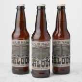 Aangepaste Westerne riftbout Pistolen Oude balie Bier Etiket (Flessen)