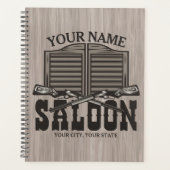 Aangepaste Westerne riftbout Pistolen Oude balie Planner (Voorkant)