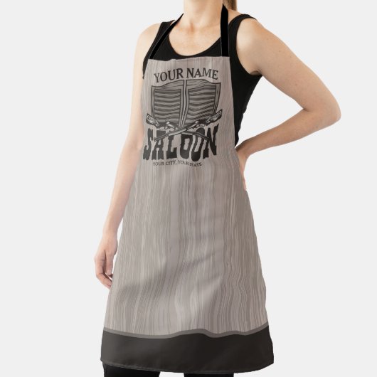 Aangepaste Westerne riftbout Pistolen Oude balie Schort (Insitu)