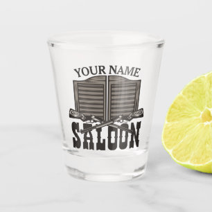 Aangepaste Westerne riftbout Pistolen Oude balie Shot Glas