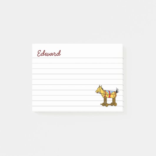 Aangepaste Westerne Speelgoed Post-it® Notes (Voorkant)