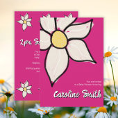 Aangepaste Whimsical Lente Daisy Baby Shower Kaart