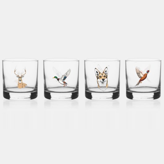 Aangepaste whiskeyglas set whisky glas (Voorkant)