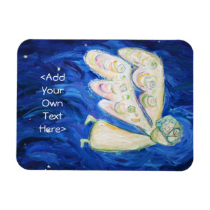 Aangepaste White Angel en Slaapende Baby Magnet Magneet