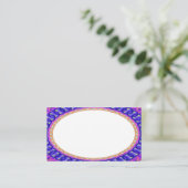 Aangepaste White Center B4-Visitekaartjes Visitekaartje (Staand voorkant)