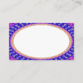 Aangepaste White Center B4-Visitekaartjes Visitekaartje (Achterkant)