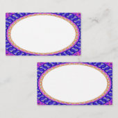 Aangepaste White Center B4-Visitekaartjes Visitekaartje (Voorkant / Achterkant)