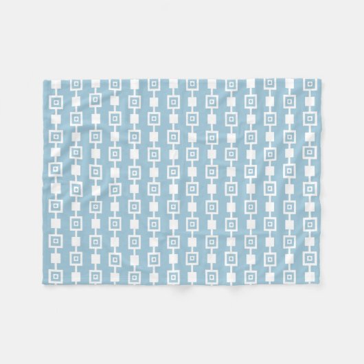 Aangepaste whitepleekflenbundel voor Retro Square Fleece Deken (Voorkant (Horizontaal))