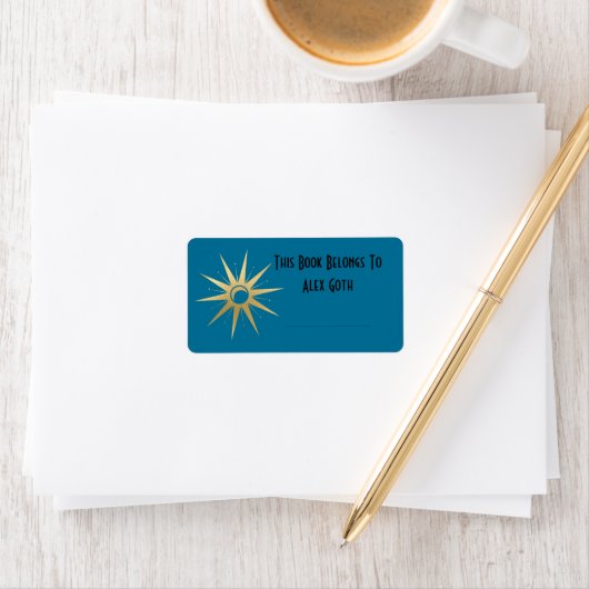 Aangepaste Wiccan Book Labels - Gepersonaliseerde  (Insitu)