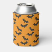 Aangepaste Wicked Spooky Halloween Bats Design Bee Blikjeskoeler (Blikje Achterkant)
