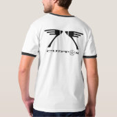 Aangepaste wielen t-shirt (Achterkant)