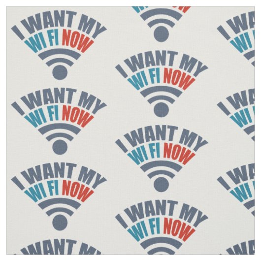 Aangepaste WiFi-verbinding Stof (Swatch)