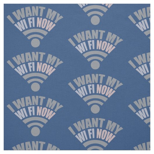 Aangepaste WiFi-verbinding Stof (Swatch)