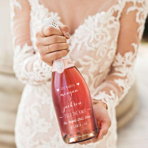 Aangepaste Wijn Label Decal   Huwelijkscadeau