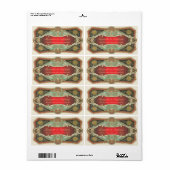 Aangepaste  wijn of Craft Label (Full Sheet)