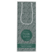 Aangepaste wijncadeautassen met bedrijfslogo wijn cadeautas (Voorkant)