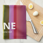 Aangepaste wijnflessen Moderne stijl Theedoek (Quarter Fold)