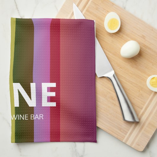 Aangepaste wijnflessen Moderne stijl Theedoek (Quarter Fold)