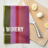 Aangepaste wijnflessen Moderne stijl Theedoek (Quarter Fold)