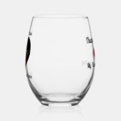 Aangepaste wijnglazen voor koppels Drinkware Wijnglas Zonder Voet (Links)