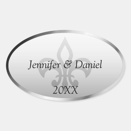 Aangepaste wijnlabels die u kunt aanpassen ovale sticker (Voorkant)