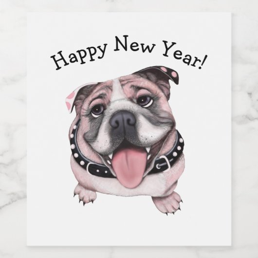 Aangepaste wijnlabels wijn etiket (Enkel label)