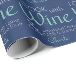 Aangepaste wijnprijsaanduiding voor verpakkingspap cadeaupapier