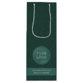 Aangepaste wijntassen met bedrijfscolletjes wijn cadeautas (Voorkant)