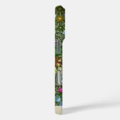 Aangepaste Wild Green Field Blooms Case-Mate iPhone Case (Achterkant / Rechts)