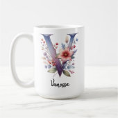 Aangepaste Wilde Bloemen Mok voor Haar, Student of (Links)