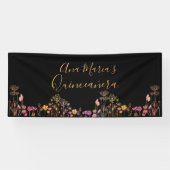 Aangepaste wilde bloemen spandoek (Horizontaal)