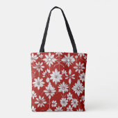 Aangepaste wilde bloemen tote bag (Achterkant)