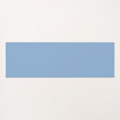 Aangepaste Wildflower Floral Script Naam Yogamat (Achterkant (horizontaal))