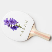 Aangepaste Wildflower Tafeltennisbatje (Zijkant)