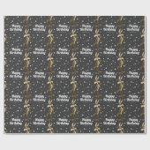 Aangepaste WILE E. COYOTE™ Happy Birthday Cadeaupapier (Vlak)