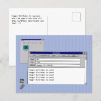 Aangepaste Windows 95 computer thema 'Gelukkig Ver