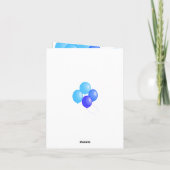 Aangepaste Wingz Lillanna Verjaardag Kaart (Achterkant)