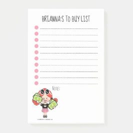 Aangepaste winkellijst opnieuw opstellen post-it® notes