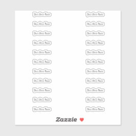 Aangepaste winkelnaam Multi Sticker
