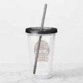 Aangepaste winkels met speciale naam Klassieke aut Acryl Drinkbeker (Achterkant)