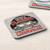 Aangepaste winkels met speciale naam Klassieke aut Bier Onderzetter (Linkerzijde)