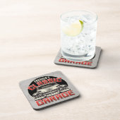 Aangepaste winkels met speciale naam Klassieke aut Bier Onderzetter (Rechterzijde)